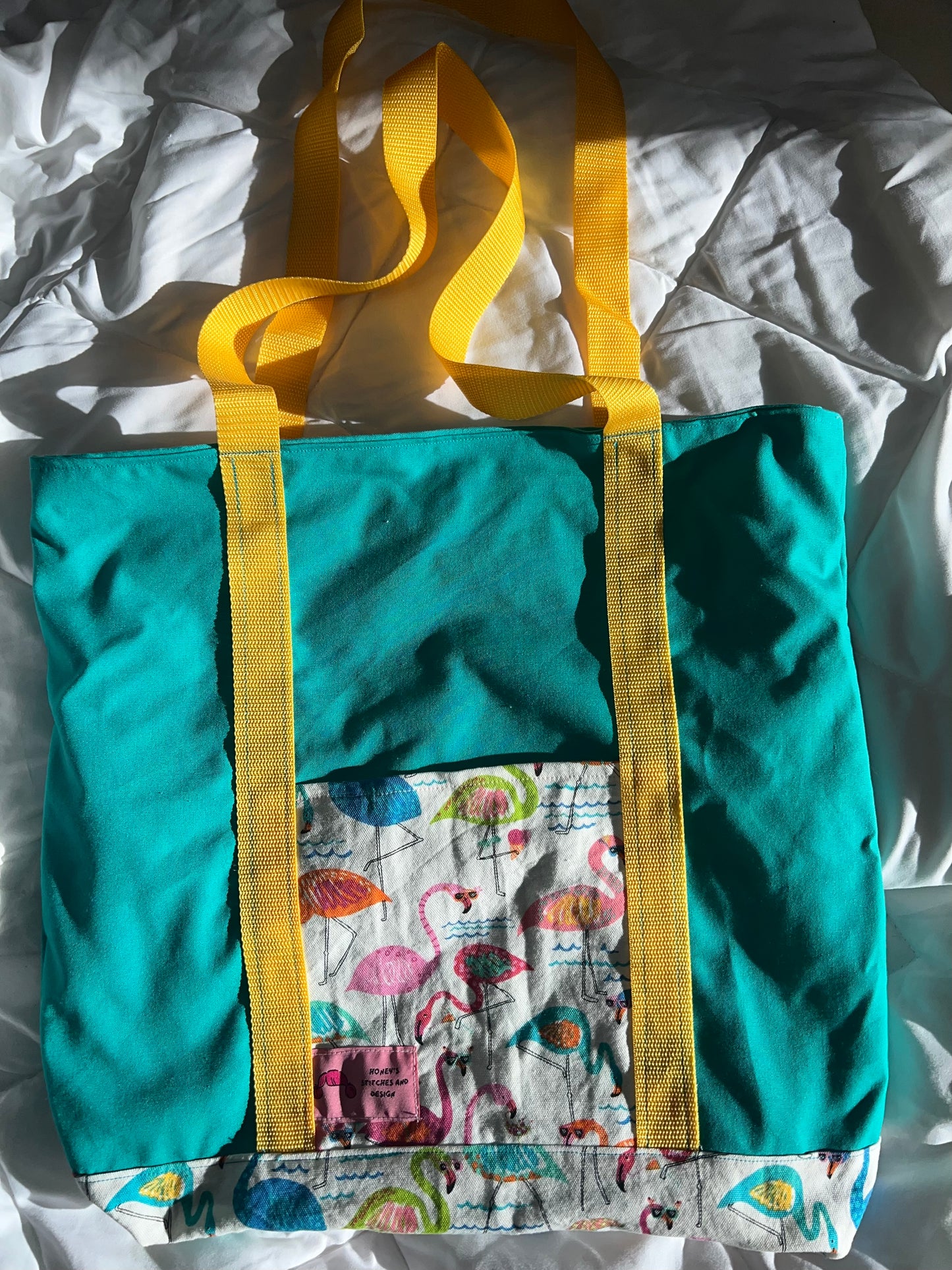 2 Pocket Tote Bags